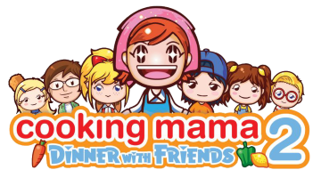 Cooking Mama 2 title screen for Nintendo DS